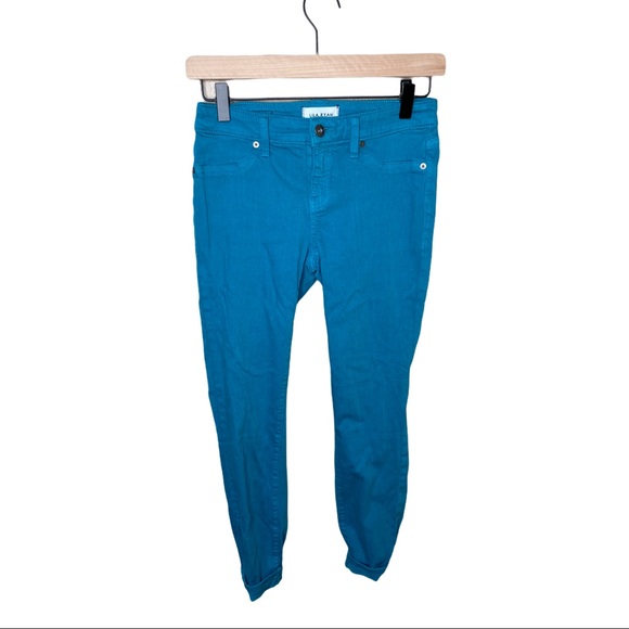 LILA RYAN DORIANNA MID-RISE CROPPED SKINNY W/ CUFF, STITCH FIX BRAND, SIZE 25 - Picture 2 of 10